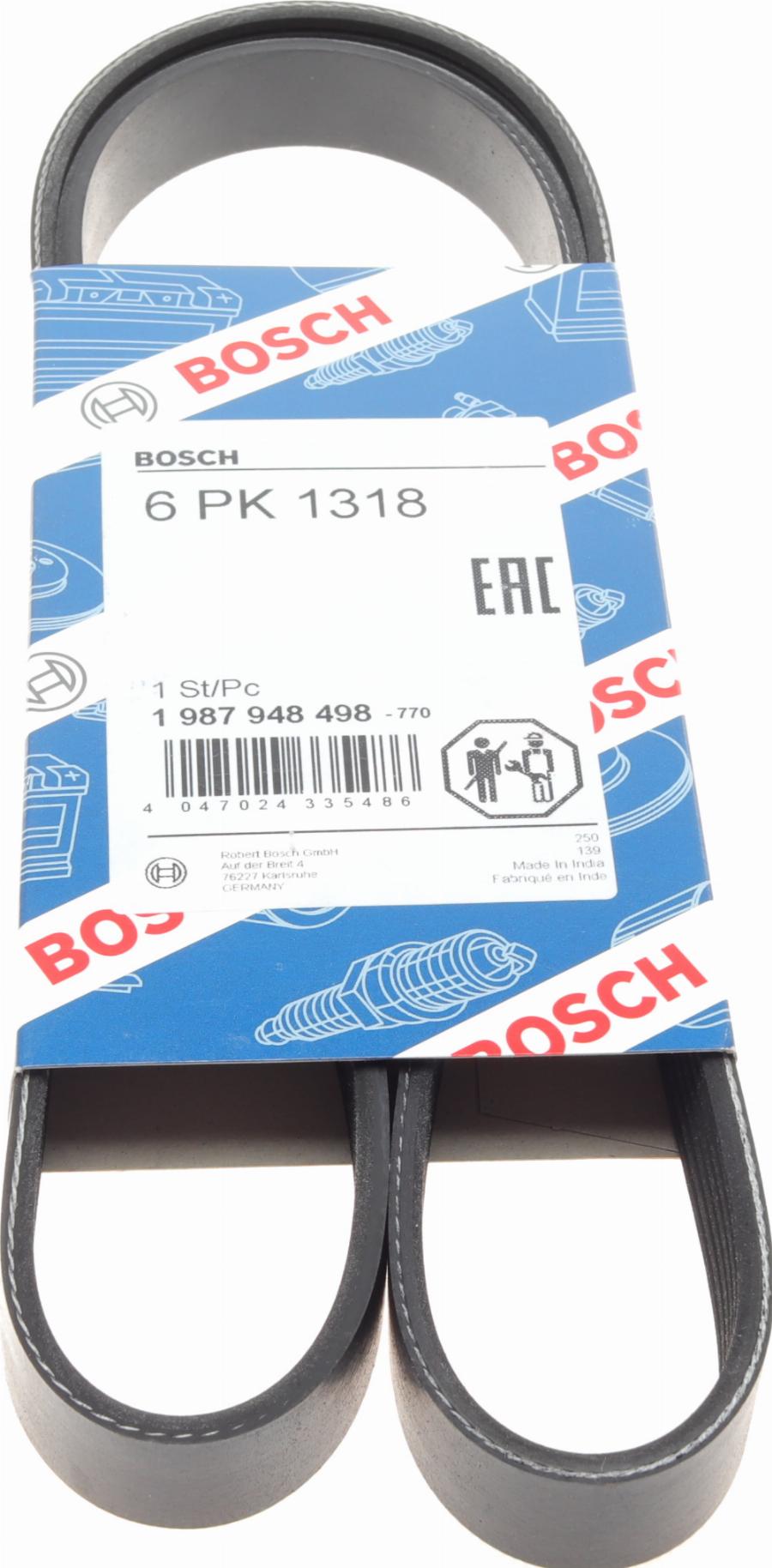 BOSCH 1 987 948 498 - Kanallı V kayışı www.parts5.com