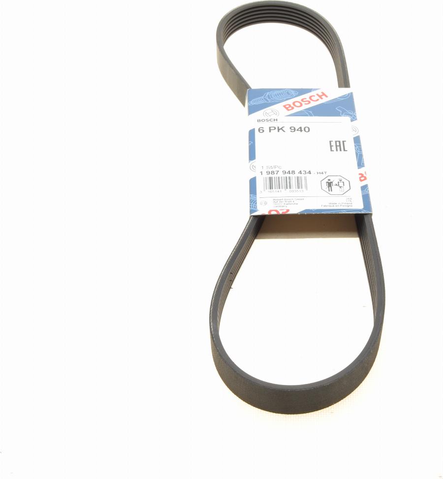 BOSCH 1 987 948 434 - V-Ribbed Belt parts5.com