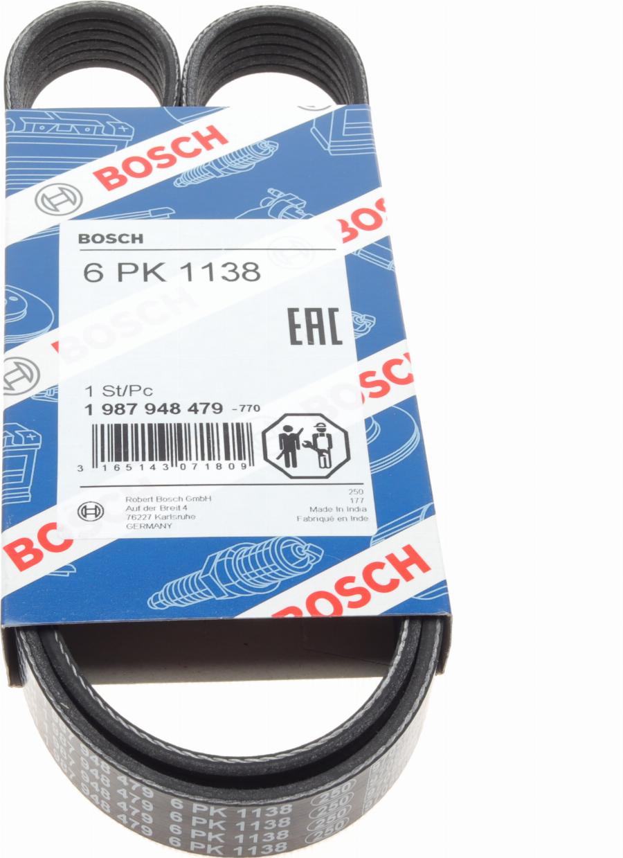 BOSCH 1 987 948 479 - Пистов ремък www.parts5.com