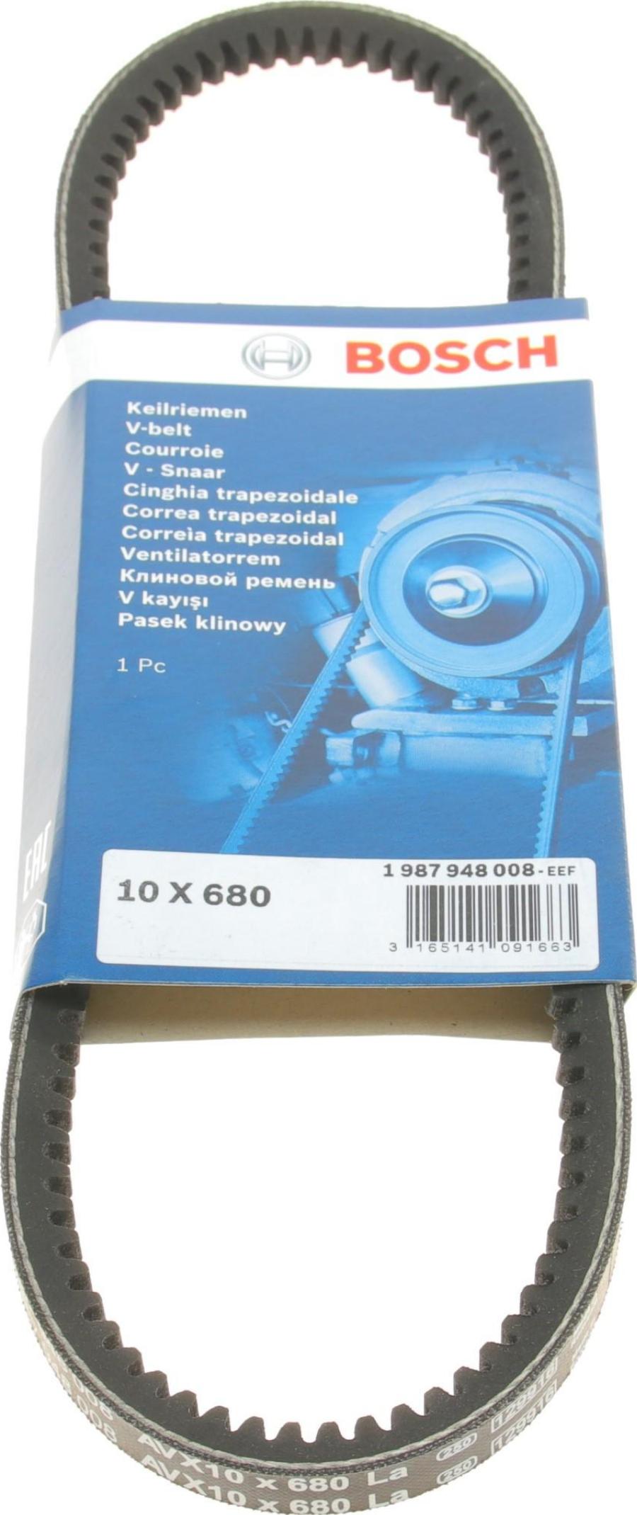 BOSCH 1 987 948 008 - Curea transmisie www.parts5.com