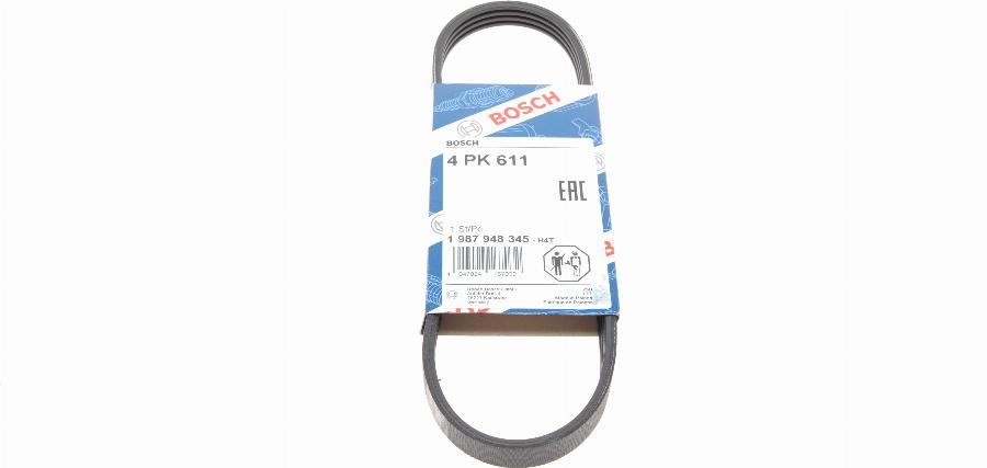 BOSCH 1 987 948 345 - V-Ribbed Belt www.parts5.com