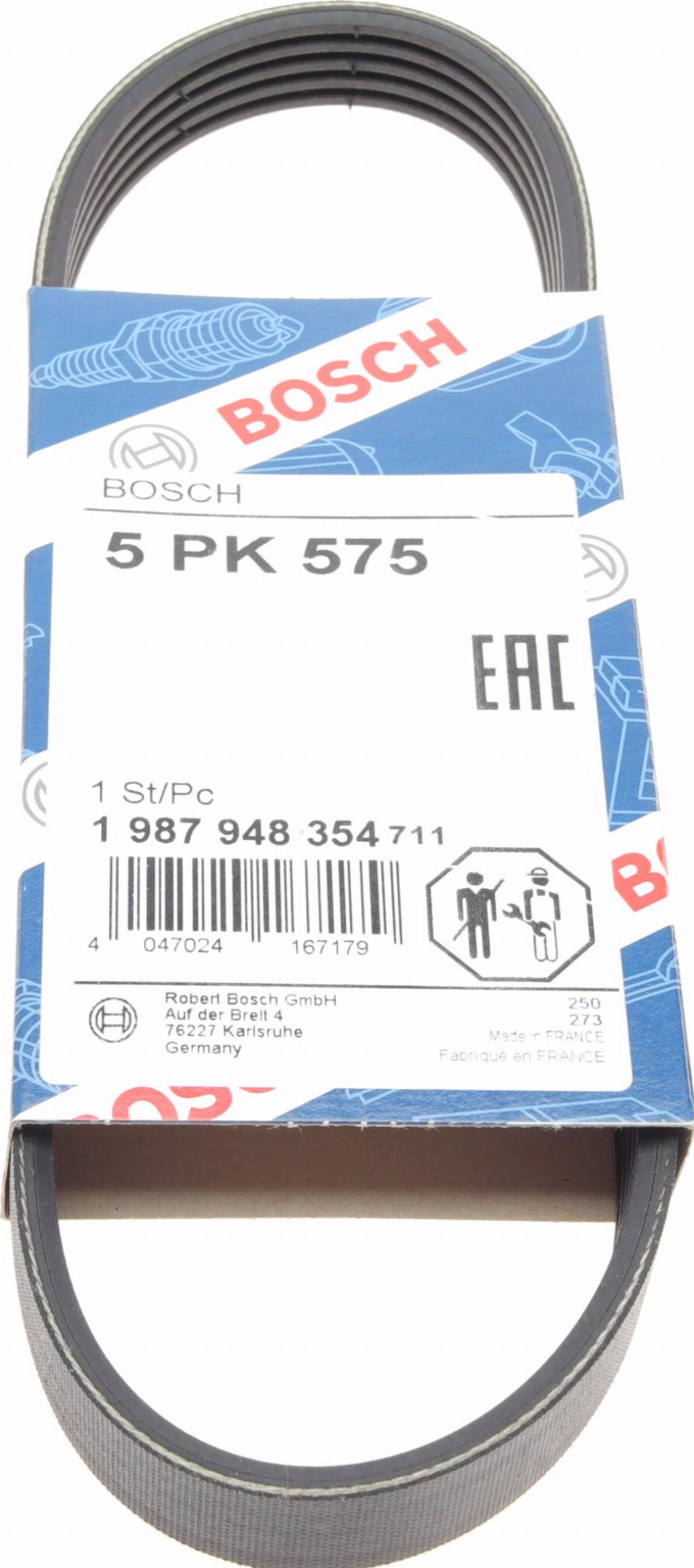 BOSCH 1 987 948 354 - Curea transmisie cu caneluri www.parts5.com