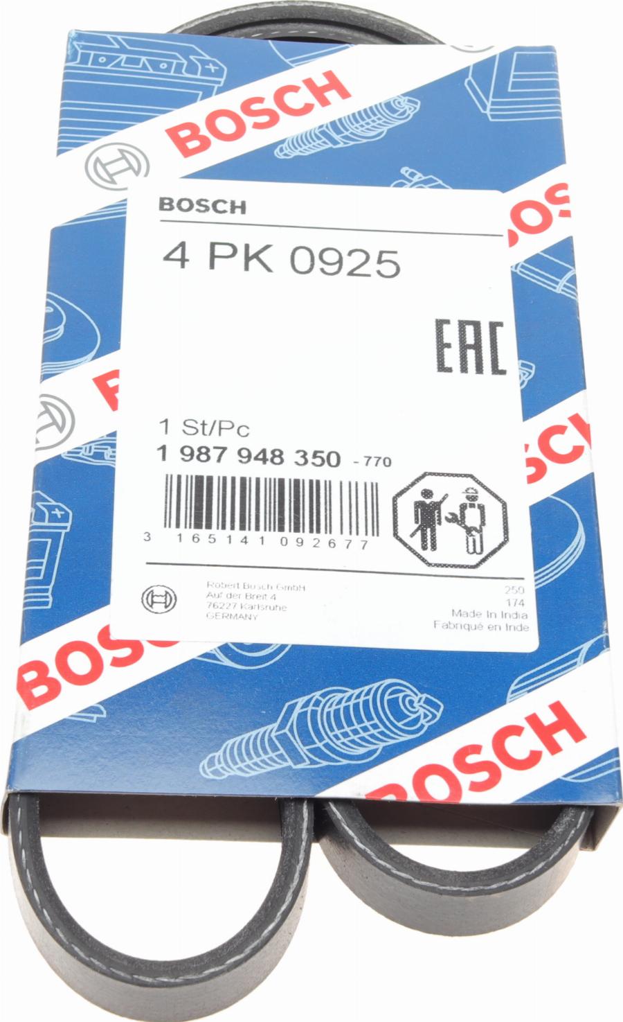 BOSCH 1 987 948 350 - Ozubený klínový řemen www.parts5.com