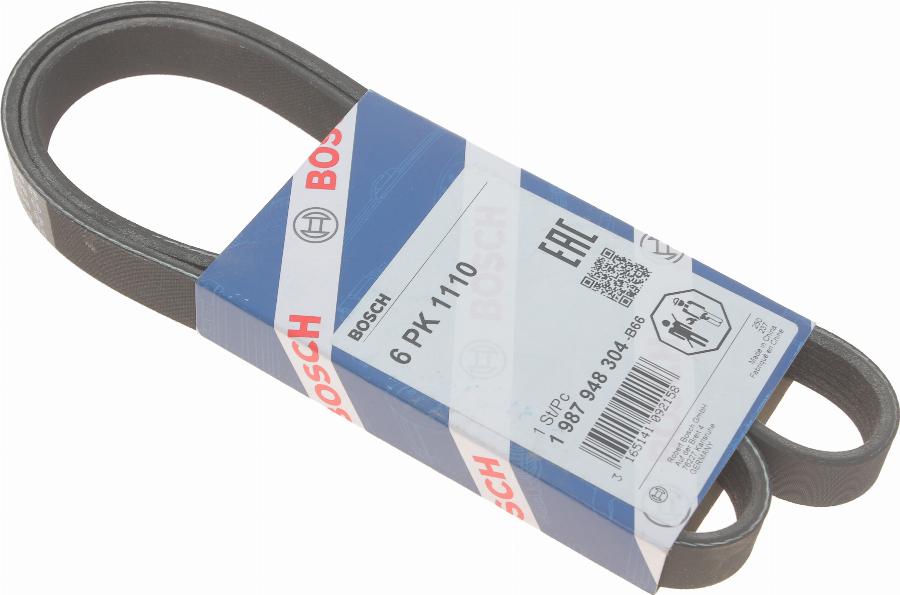 BOSCH 1 987 948 304 - Curea transmisie cu caneluri www.parts5.com