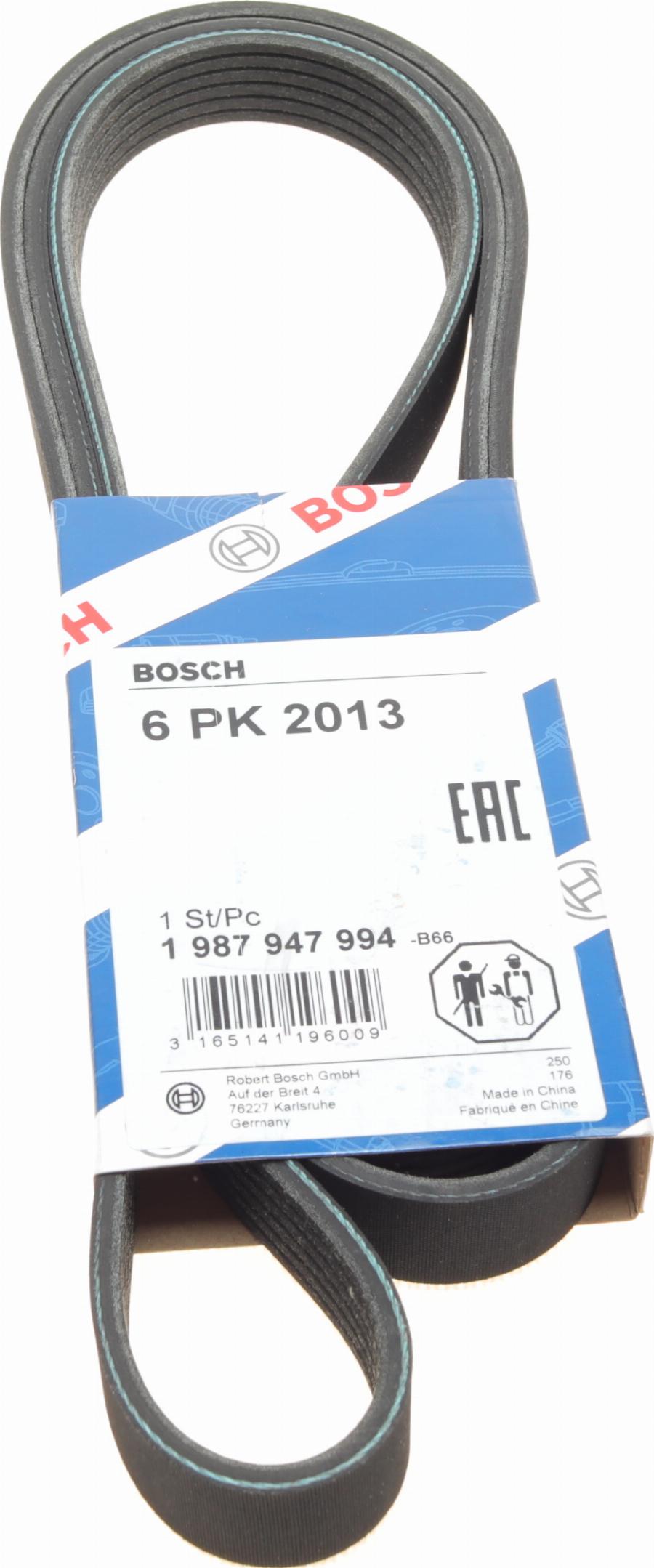 BOSCH 1 987 947 994 - Correa trapecial poli V www.parts5.com