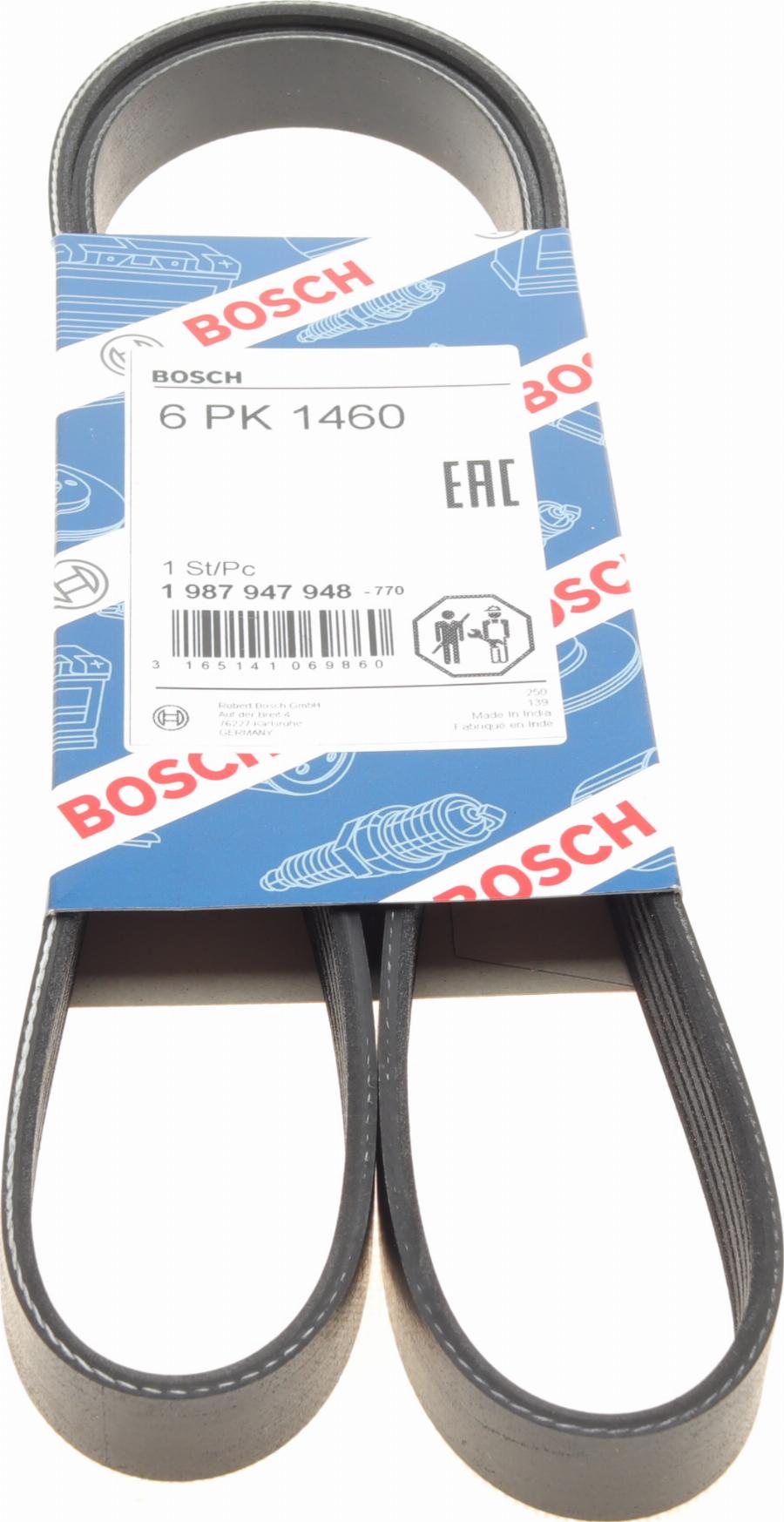 BOSCH 1 987 947 948 - V-Ribbed Belt www.parts5.com