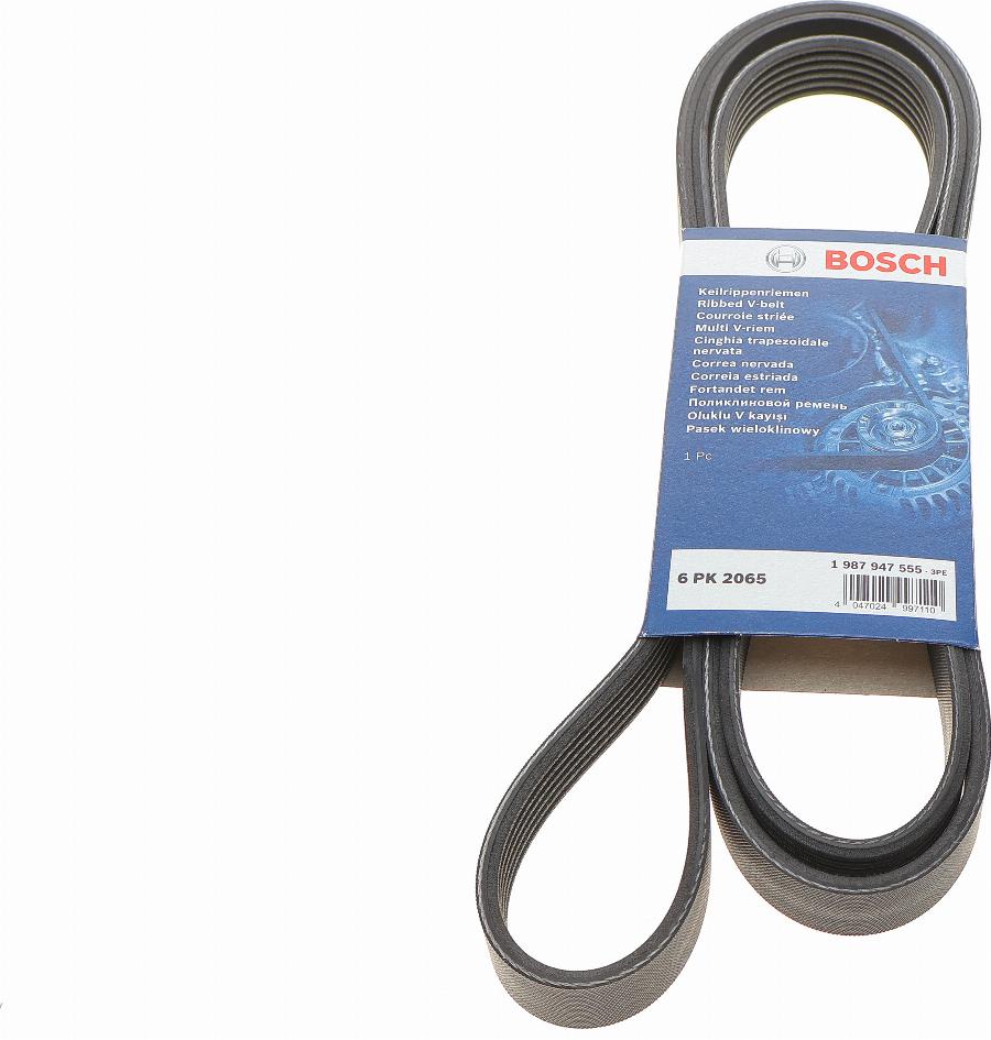 BOSCH 1 987 947 555 - Curea transmisie cu caneluri www.parts5.com