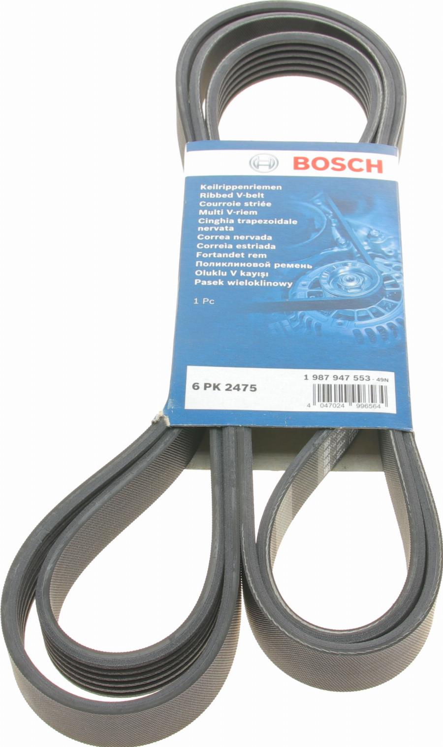 BOSCH 1 987 947 553 - Klinasti rebrasti kaiš www.parts5.com