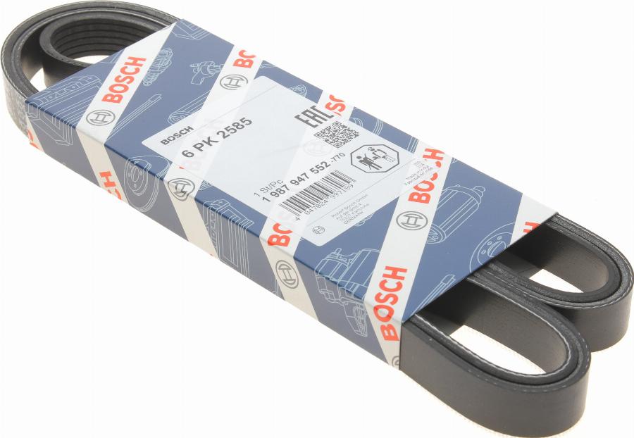 BOSCH 1 987 947 552 - V-Ribbed Belt www.parts5.com