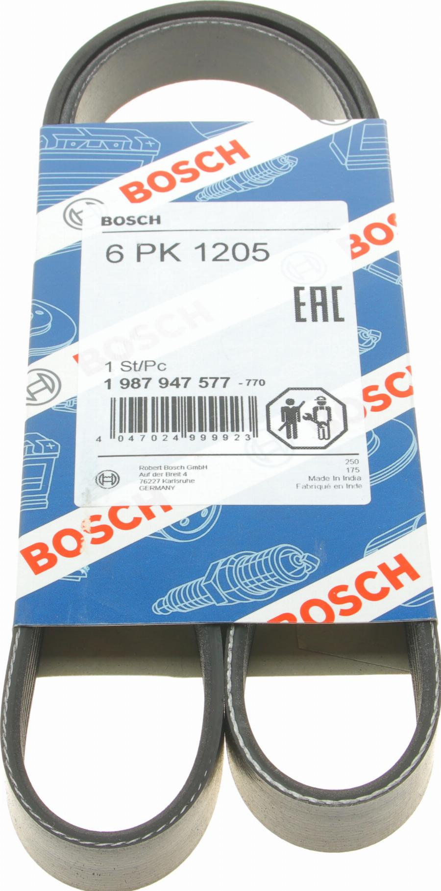 BOSCH 1 987 947 577 - V-Ribbed Belt www.parts5.com