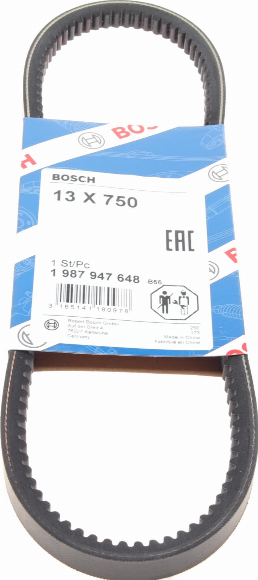 BOSCH 1 987 947 648 - V-Belt parts5.com