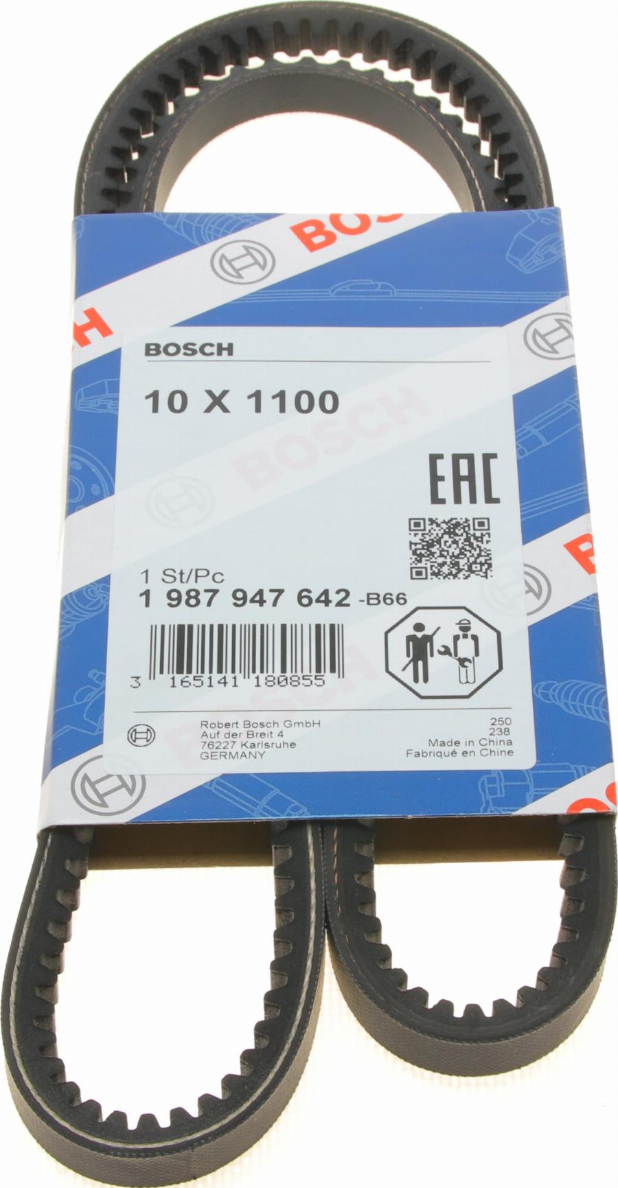 BOSCH 1 987 947 642 - Klinasti remen www.parts5.com