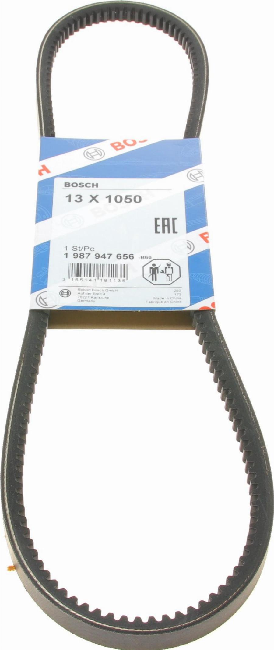 BOSCH 1 987 947 656 - V-Belt www.parts5.com