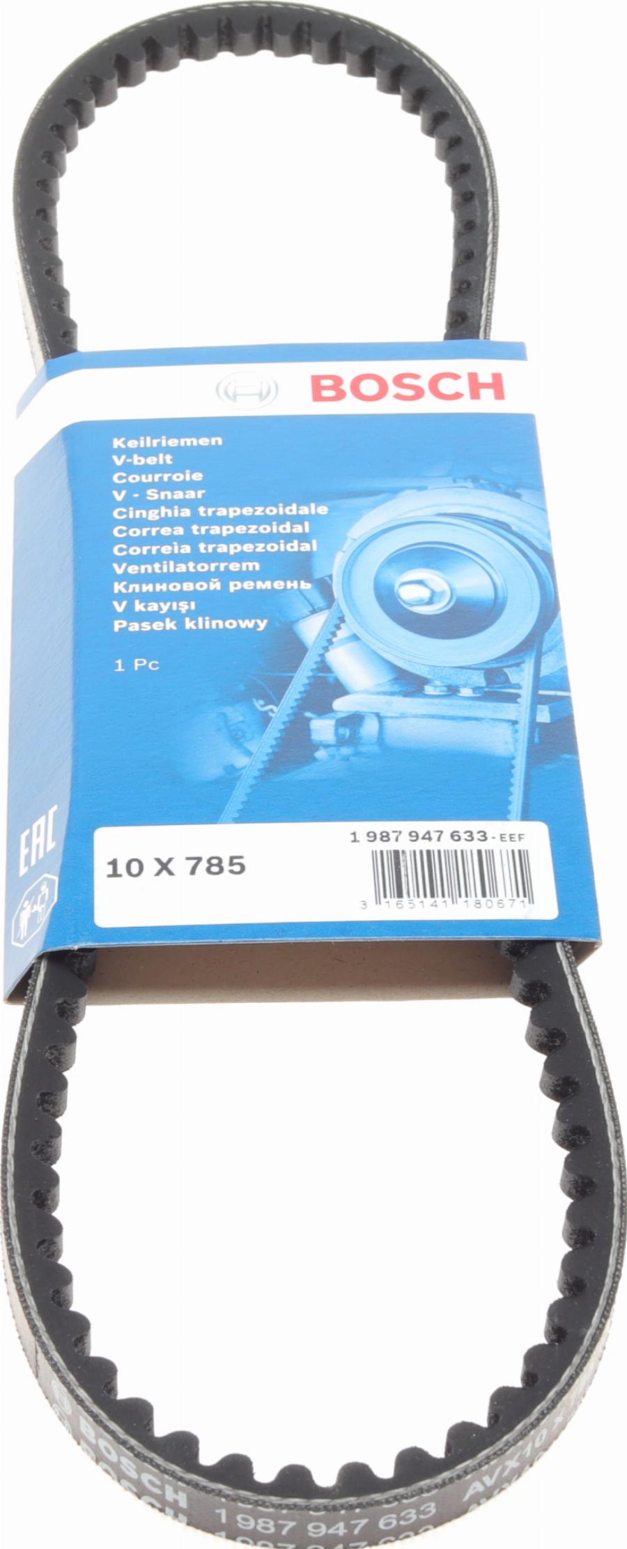 BOSCH 1 987 947 633 - V-kayışı www.parts5.com