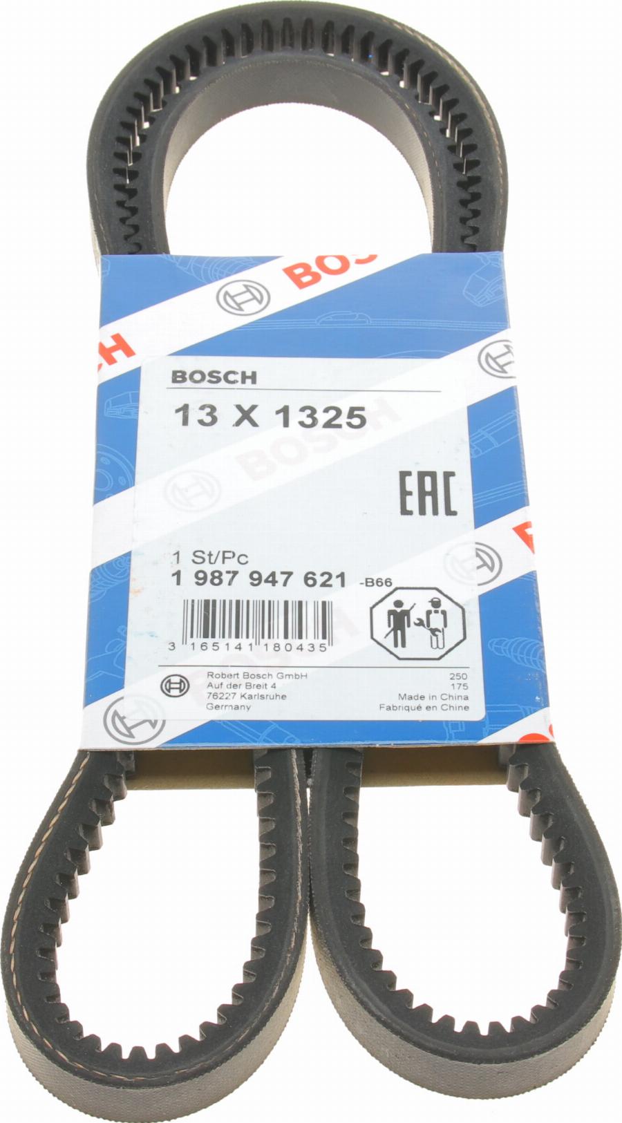 BOSCH 1 987 947 621 - Curea transmisie www.parts5.com