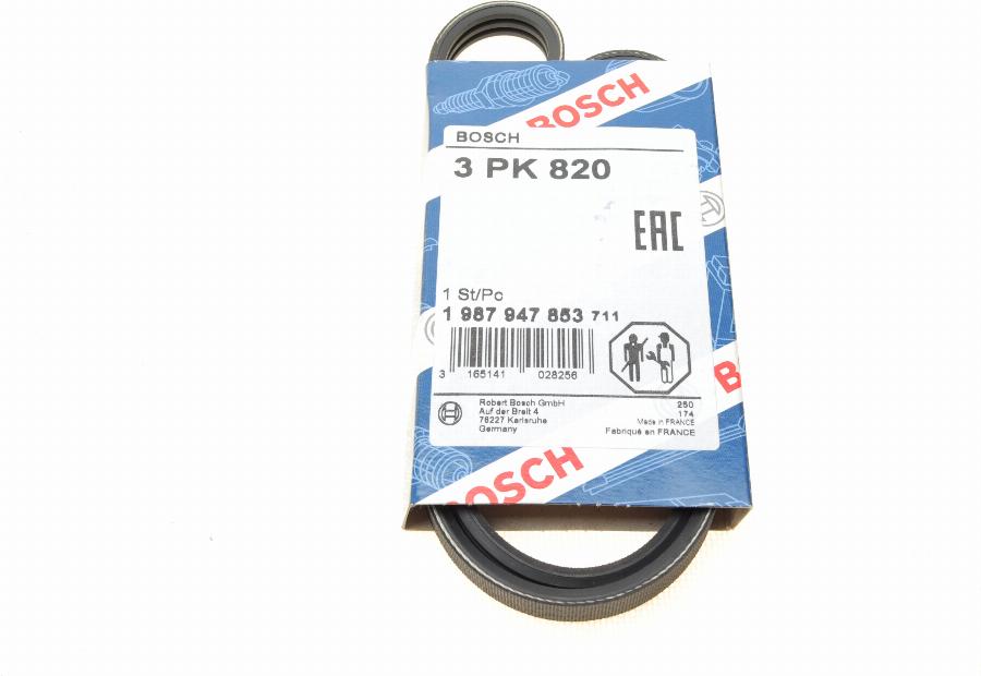 BOSCH 1 987 947 853 - Curea transmisie cu caneluri www.parts5.com