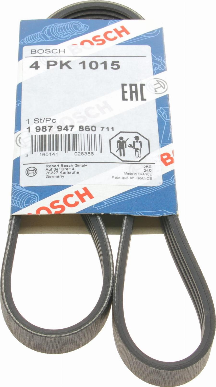 BOSCH 1 987 947 860 - Curea transmisie cu caneluri www.parts5.com