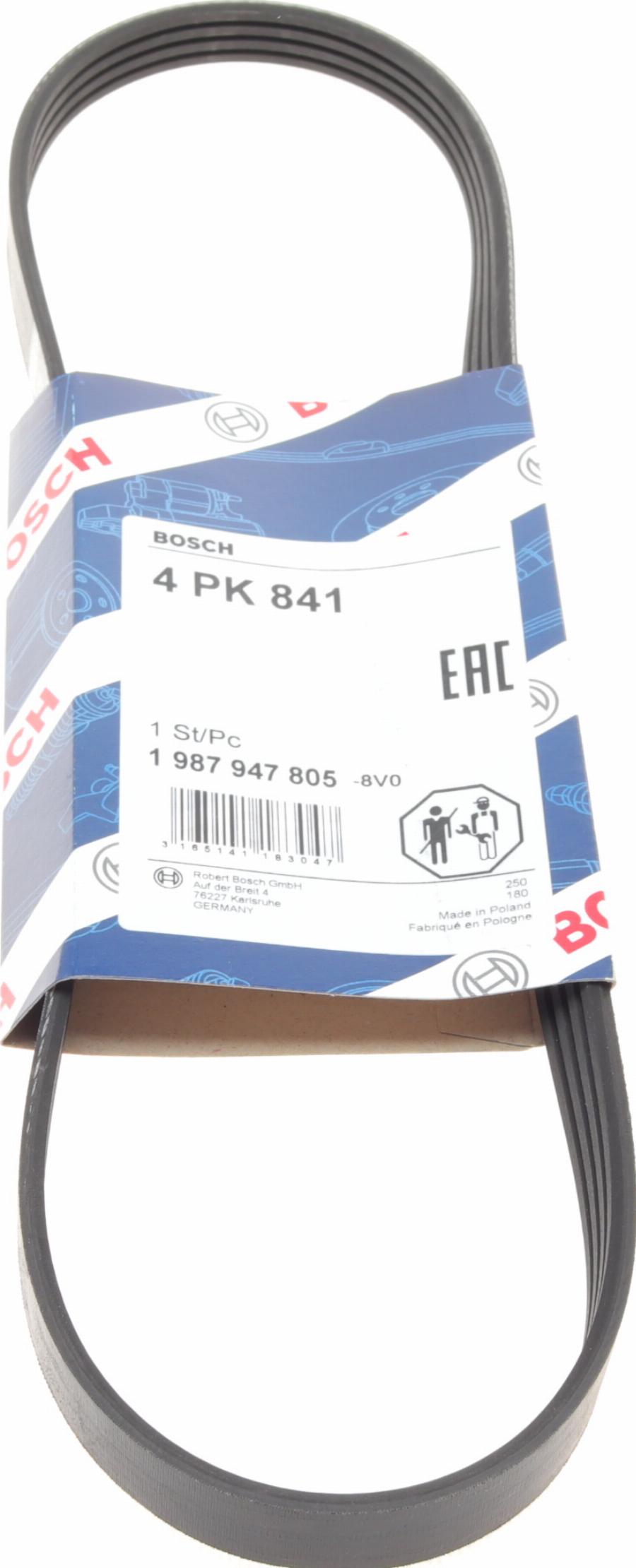 BOSCH 1 987 947 805 - Ιμάντας poly-V www.parts5.com