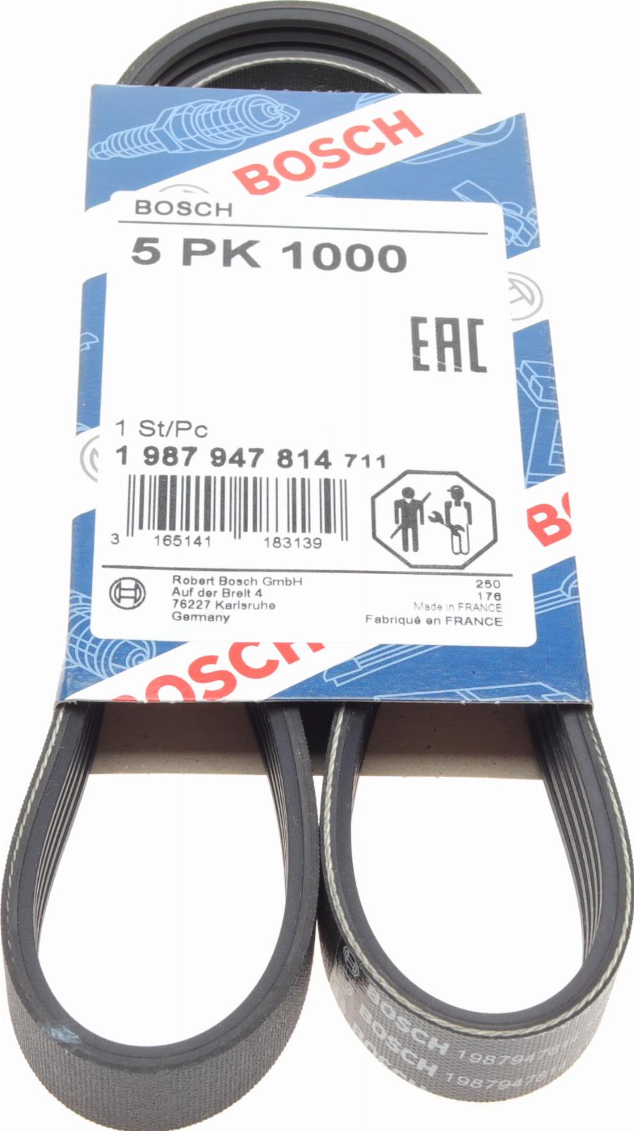 BOSCH 1 987 947 814 - Ιμάντας poly-V www.parts5.com