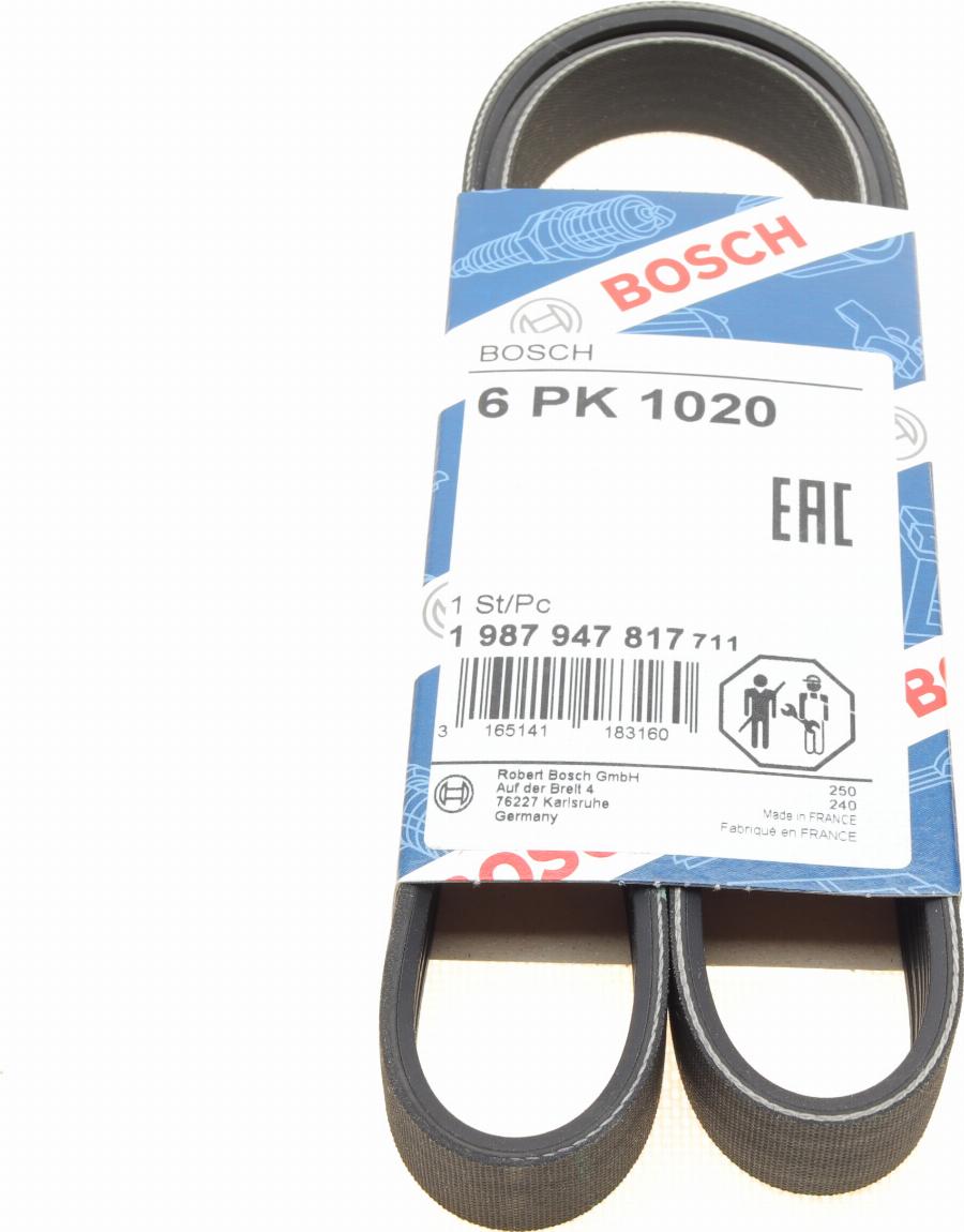 BOSCH 1 987 947 817 - Ozubený klinový remeň www.parts5.com