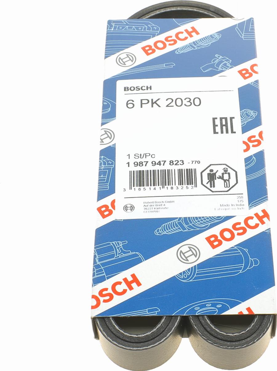 BOSCH 1 987 947 823 - Correa trapecial poli V www.parts5.com