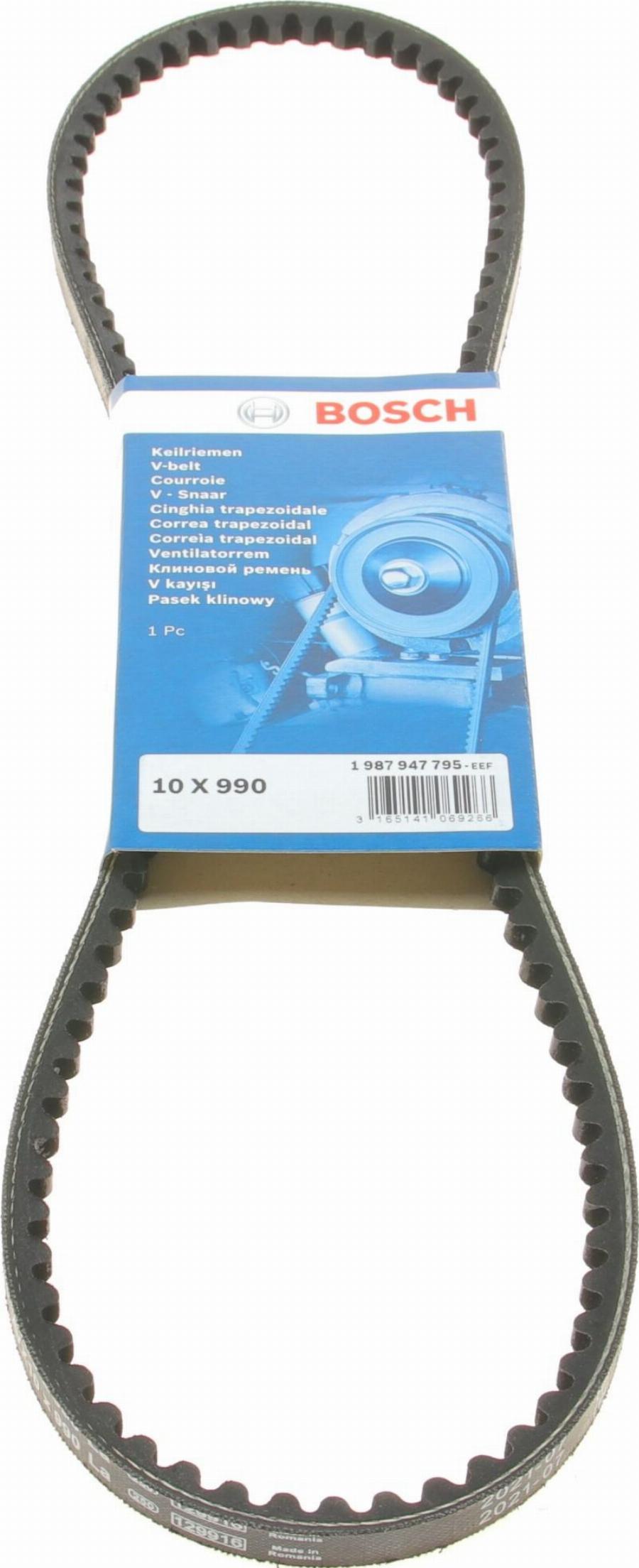 BOSCH 1 987 947 795 - V-Belt www.parts5.com