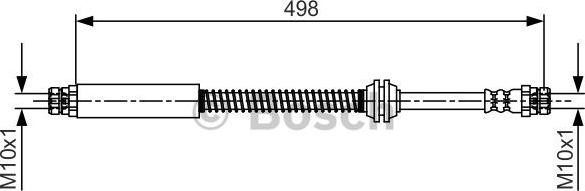 BOSCH 1 987 481 711 - Brake Hose www.parts5.com