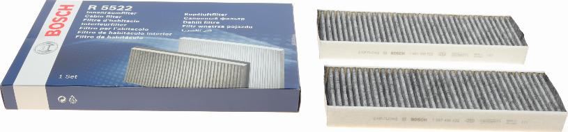 BOSCH 1 987 435 522 - Filter, interior air www.parts5.com