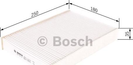 BOSCH 1 987 435 057 - Filtru, aer habitaclu www.parts5.com