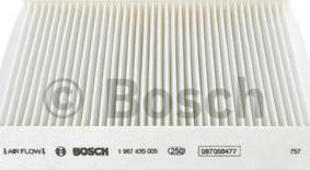 BOSCH 1 987 435 005 - Фильтр воздуха в салоне www.parts5.com