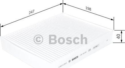 BOSCH 1 987 435 003 - Filter, interior air parts5.com