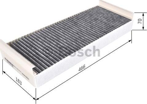 BOSCH 1 987 431 458 - Filter, vazduh unutrašnjeg prostora www.parts5.com