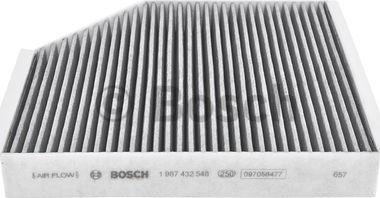 BOSCH 1 987 432 548 - Filter,salongiõhk www.parts5.com