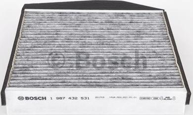 BOSCH 1 987 432 531 - Filter, zrak notranjega prostora www.parts5.com