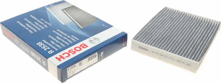 BOSCH 1 987 432 538 - Filtro, aire habitáculo www.parts5.com