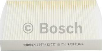 BOSCH 1 987 432 057 - Suodatin, sisäilma www.parts5.com