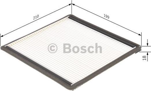 BOSCH 1 987 432 021 - Filtru, aer habitaclu www.parts5.com