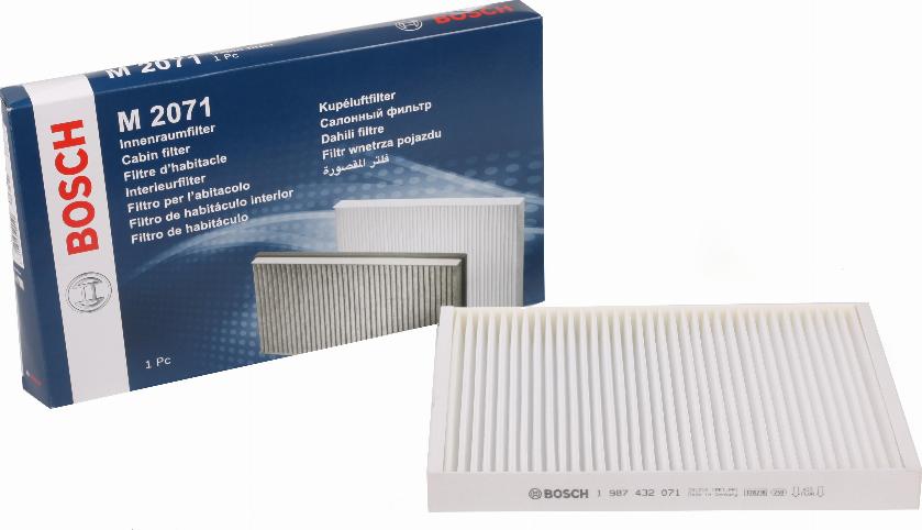 BOSCH 1 987 432 071 - Filter, Innenraumluft www.parts5.com