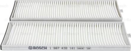 BOSCH 1 987 432 161 - Filter, interior air www.parts5.com