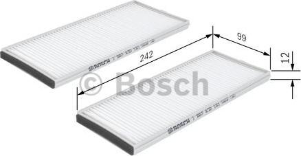 BOSCH 1 987 432 161 - Filter, interior air www.parts5.com