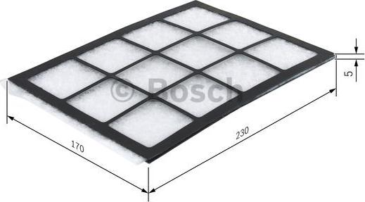 BOSCH 1 987 432 108 - Filter, interior air www.parts5.com