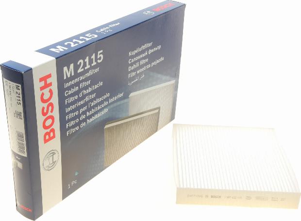 BOSCH 1 987 432 115 - Szűrő, utastér levegő www.parts5.com