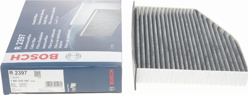 BOSCH 1 987 432 397 - Filtro, aire habitáculo www.parts5.com