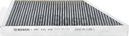 BOSCH 1 987 432 348 - Filter, interior air www.parts5.com