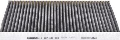 BOSCH 1 987 432 303 - Filter,salongiõhk www.parts5.com