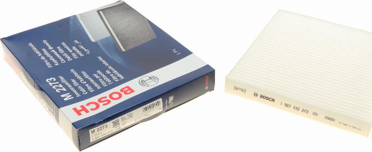 BOSCH 1 987 432 273 - Filter,salongiõhk www.parts5.com