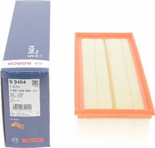 BOSCH 1 987 429 404 - Въздушен филтър www.parts5.com