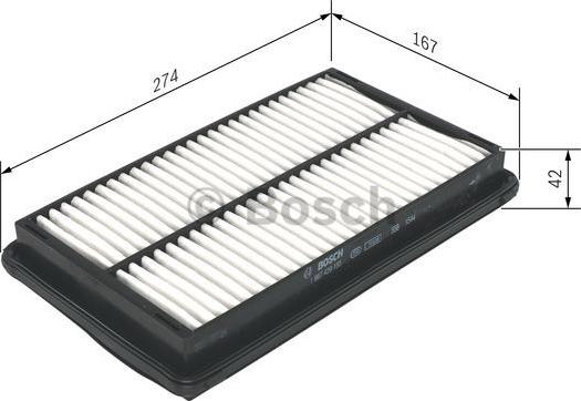 BOSCH 1 987 429 185 - Air Filter parts5.com