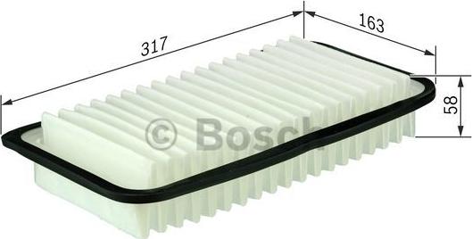 BOSCH 1 987 429 183 - Air Filter www.parts5.com