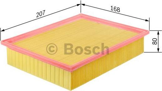 BOSCH 1 987 429 182 - Filtro de aire www.parts5.com